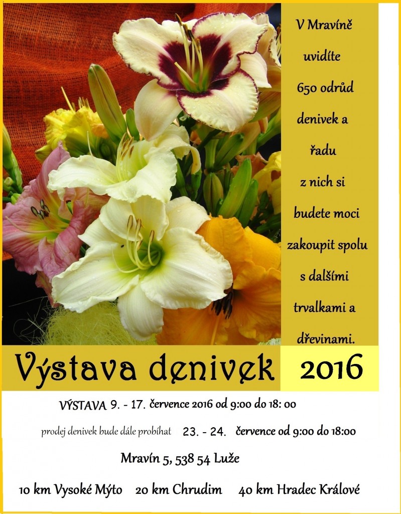 VÝSTAVA DENIVEK 2016